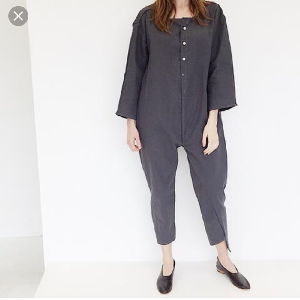 A Person Made Jumpsuit, OS, Dark Grey, NWOT
